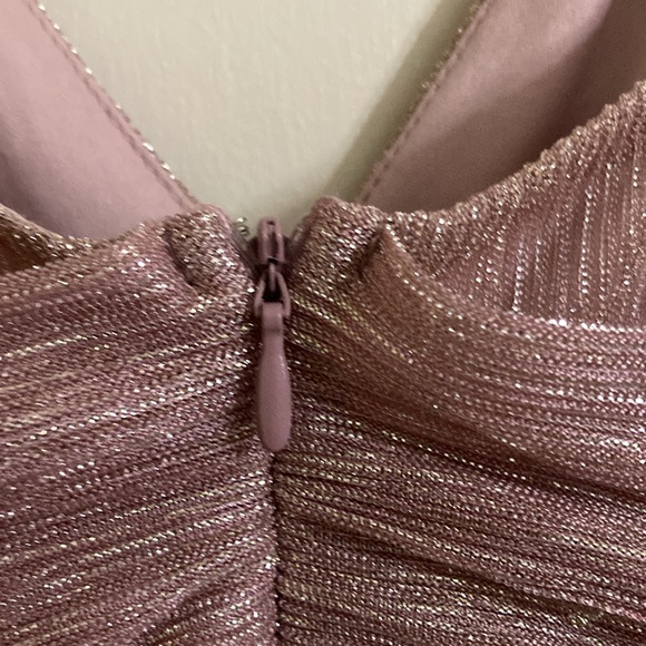 Forever 21 Tiered Babydoll Metallic Dress - Picture 8 of 13